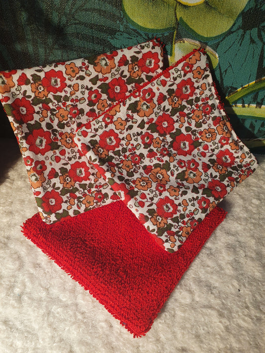 Carré Visage "Dianthus"