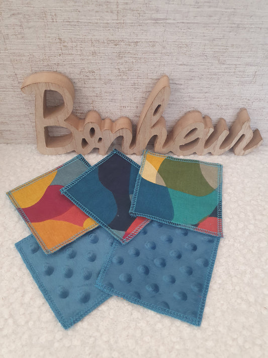 Carré Démaquillant "Boréal Blu"