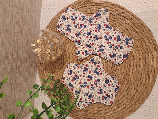 Serviette Hygiénique Lavable Flux Normal (Grande Taille) "Liberty"